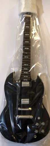 Mini hangszerek Gibson SG supreme Black Transparent mini gitár (Vinyl LP) | Lemezkuckó CD bolt