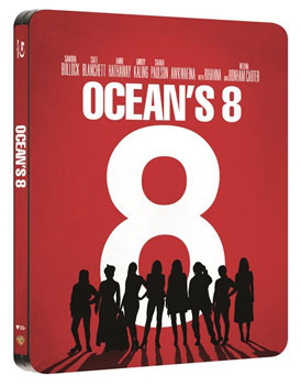 Oceans 8.: Az évszázad átverése BLU RAY Oceans 8.: Az évszázad átverése - limitált, fémdobozos változat (steelbook, )BLU RAY (BLU-RAY) | Lemezkuckó CD bolt