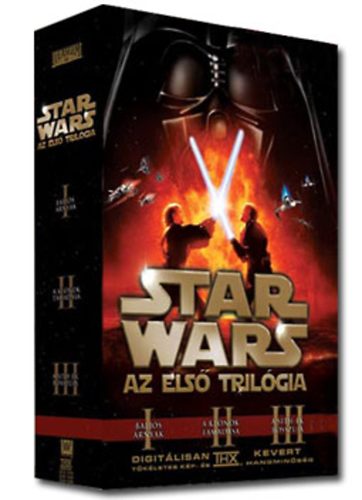 Star Wars - Az első trilógia (I-III. rész) 6  DVD Star Wars - Az első trilógia (I-III. rész)  6 DVD (DVD) | Lemezkuckó CD bolt