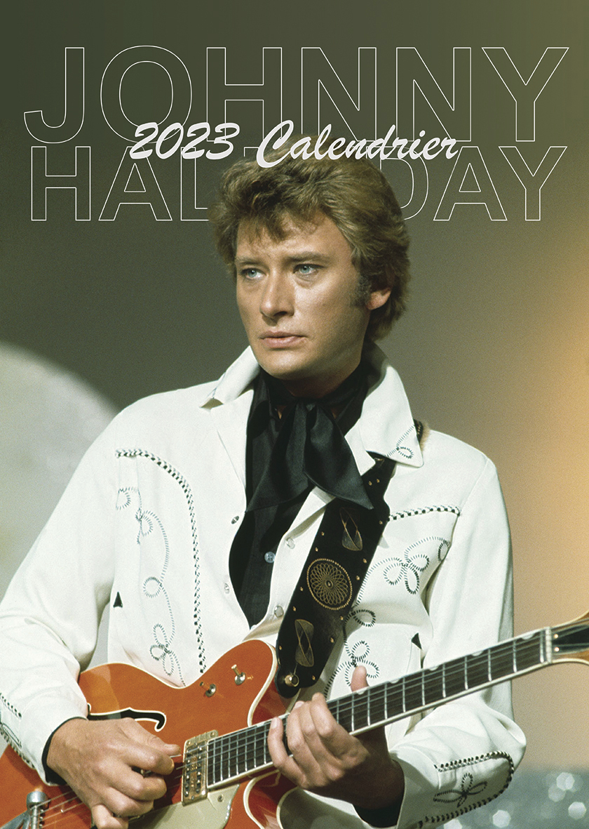 Johnny Hallyday  Falinaptár 2023 Johnny Hallyday  Falinaptár 202 (Egyéb) | Lemezkuckó CD bolt