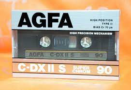 AGFA C-DX II S Super Chrom 90 audio kazetta (Audio Cassette) | Lemezkuckó CD bolt