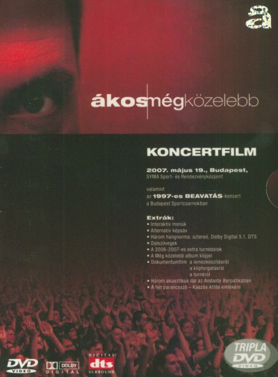 Ákos Még közelebb koncertfilm ( DVD) (DVD) | Lemezkuckó CD bolt