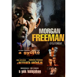 Morgan Freeman gyűjtemény (3DVD) A  gyűjtő, A rettegés arénája, A pók hálójában