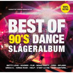BEST OF 90'S DANCE SLÁGERALBUM Limitált CD kiadvány!