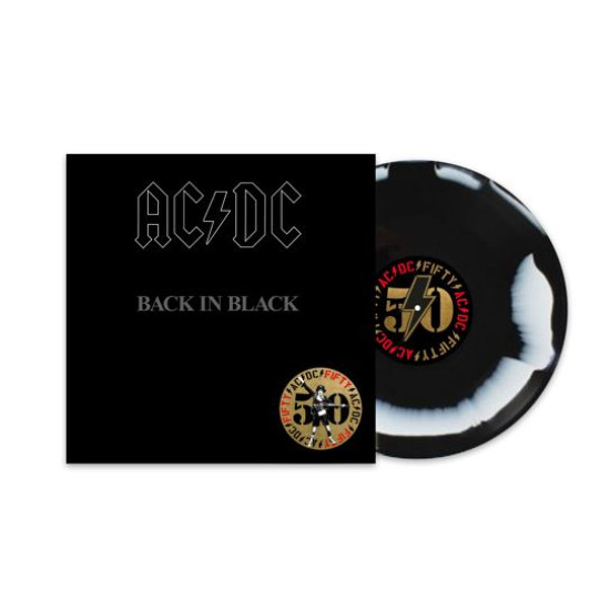 AC/DC BACK IN BLACK (balck-white) (Vinyl LP) | Lemezkuckó CD bolt