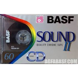 BASF Sound II CD 60 audio kazetta