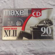 Maxell XL II 90 perces Chrom audio kazetta 