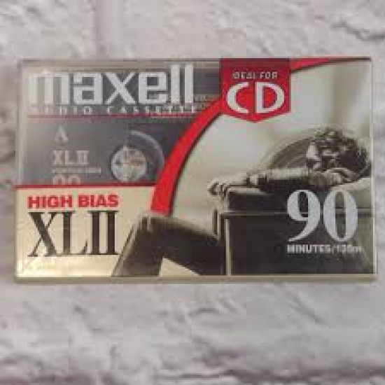 Maxell XL II 90 perces Chrom audio kazetta Maxell XL II 90 perces Chrom audio kazetta (Audio Cassette) | Lemezkuckó CD bolt
