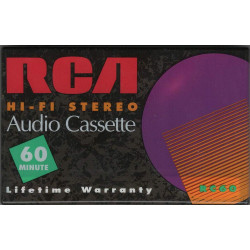 RCA 60 AUDIO KAZETTA