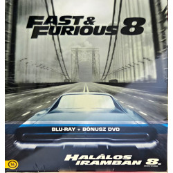 FAST & FURIOUS 8 (Halálos iramban 8.)BR+DVD (BLU-RAY) (FÉMDOBOZOS)