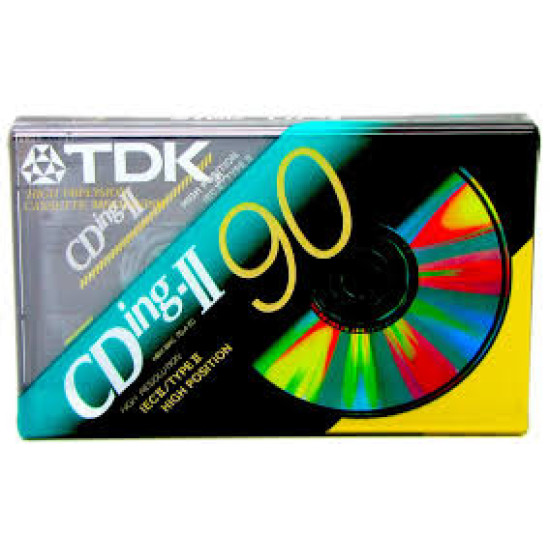 TDK CDing II 90 audio kazetta (Audio Cassette) | Lemezkuckó CD bolt