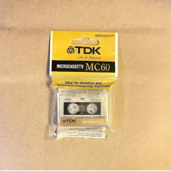 TDK MC60 Microcasette