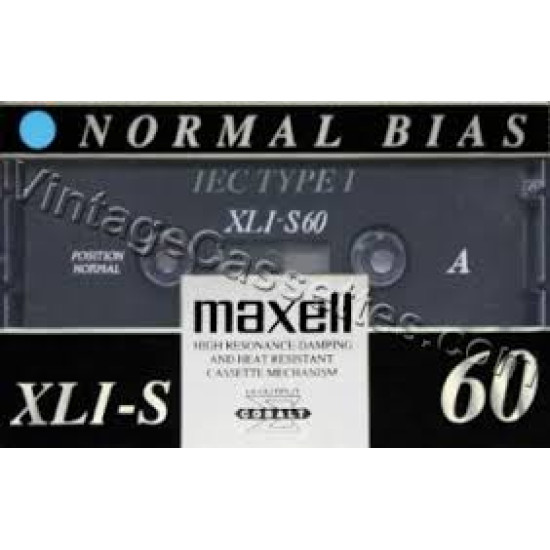 Maxell XLI-S 60 audio kazetta (Audio Cassette) | Lemezkuckó CD bolt