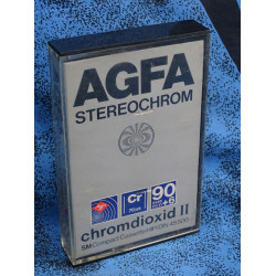 AGFA Stereochrom 90 üres audio kazetta