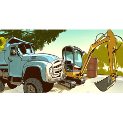 Ármányos Bobcat és Markoló Márk (Garázs bagázs) diafilm