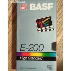 BASF E-200 VHS kazetta