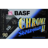 BASF Chrome Super Quality  II 90 audio kazetta