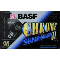BASF Chrome Super Quality  II 90 audio kazetta