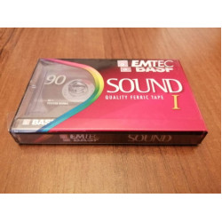 EMTEC BASF Sound I 90 audio kazetta