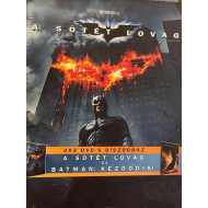 A SÖTÉT LOVAG ÉS BATMAN:KEZDŐDIK! (2 X 2 DVD-S DÍSZDOBOZ)