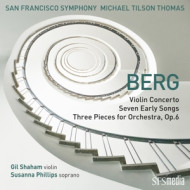 BERG: VIOLIN CONCERTO/SEVEN EARLY SONGS/THREE PIECES FO