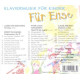 KLAVIERMUSIK FUR KINDER<br/><h5>Megjelenés: 2001-03-12</h5>