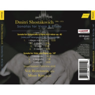 SHOSTAKOVICH, WORKS FOR VIOLA & PIANO