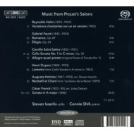 CELLO MUSIC FROM PROUST'S SALONS