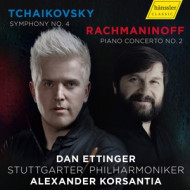 TCHAIKOVSKY/RACHMANINOV: SYMPHONY NO.4/PIANO CONCERTO 2