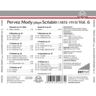 PERVEZ MODY PLAYS SCRIABIN VOL.6: POLONAISE