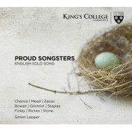 PROUD SONGSTERS - ENGLISH SOLO SONG