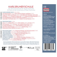 KARLSRUHER SCHULE. 50 YEARS OF THE UNIVERSITY OF MUSIC