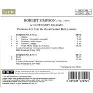 ROBERT SIMPSON: SYMPHONIES 5 & 6