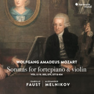 MOZART SONATAS FOR FORTEPIANO & VIOLIN