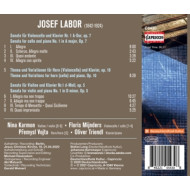 JOSEF LABOR: VIOLIN SONATA OP.5 - CELLO SONATA OP.7