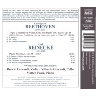 BEETHOVEN: TRIPLE CONCERTO (ARR. CARL REINECKE FOR PIANO TRIO)