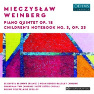 WEINBERG: PIANO QUINTET OP.18 & CHILDREN'S NOTEBOOK