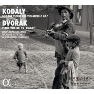 KODALY/DVORAK: DUO FOR VIOLIN AND VIOLONCELLO OP.7/PIAN