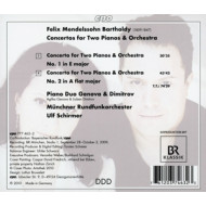 CONCERTOS FOR TWO PIANOS & ORCHESTRA