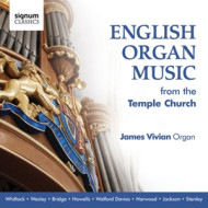 ENGLISH ORGAN MUSIC FROM THE TEMPLE CHURCH