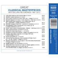 GREAT CLASSICAL MASTERPIECES 1987-2012:25 YEARS NAXOS