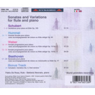 SONATAS AND VARIATIONS FOR FLUTE AND PIANO