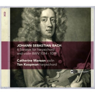 6 SONATAS FOR HARPSICHORD & VIOLIN BWV 1014-1019