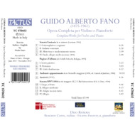 COMPLETE WORKS FOR VIOLIN & PIANO