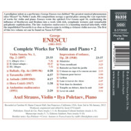 COMPLETE WORKS FOR VIOLIN & PIANO 2