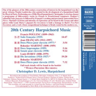 20TH CENTURY HARPDICHORD MUSIC