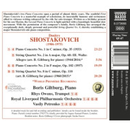 SHOSTAKOVICH PIANO CONCERTOS NOS.1 & 2