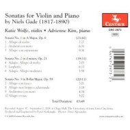 SONATAS FOR VIOLIN & PIANO