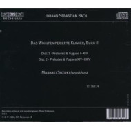 DAS WOHLTEMPERIERTE KLAVIER BUCH 2