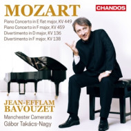 PIANO CONCERTOS VOL.2: KV449, 459/DIVERTIMENTO KV136